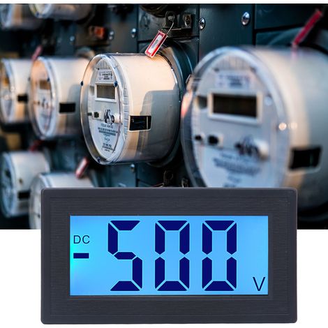 Digitales Gleichspannungsmessgerät YB5135DB mit LCD-Anzeige, Spannungsmesser, Netzteil für Wechselstrom 100–240 V, Gleichstrom 0–500 V (1/5)