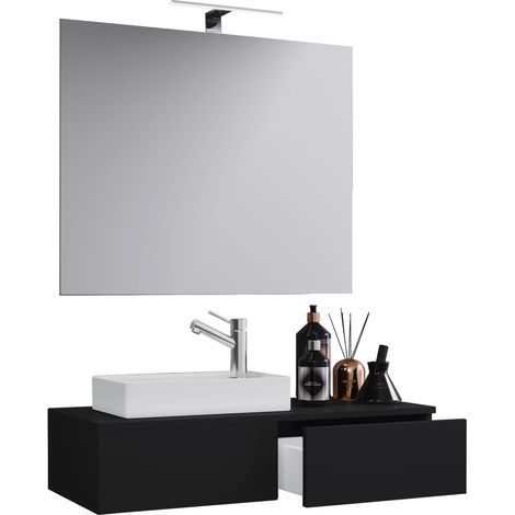 Lavabo de 3tlg espejo Gudas 70x85x35 - VCM