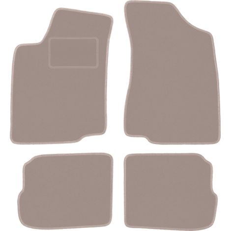 Beige Veloursmatten für: Volkswagen Passat B3 Kombi, Limousine (1988-1993) (1/5)