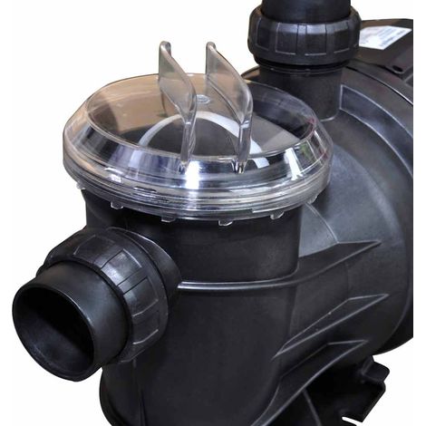 Maison Exclusive - Pompa di filtrazione elettrica per piscina 1200W Blu (1/5)