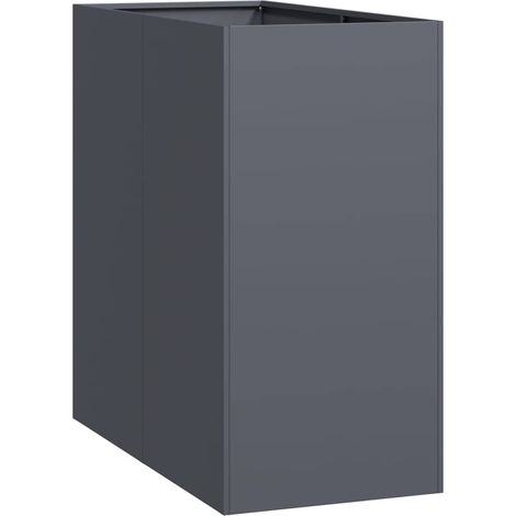 Maison Exclusive - Fioriera Antracite 40x80x80 cm in Acciaio