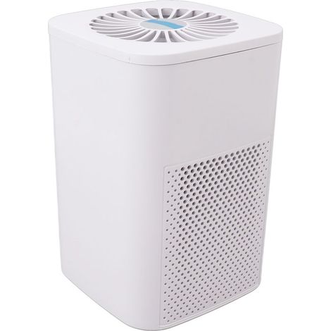 1 purificateur d'air solaire, pour voiture et intérieur, avec panneau solaire 50 W, filtration au charbon actif, silencieux (1/5)