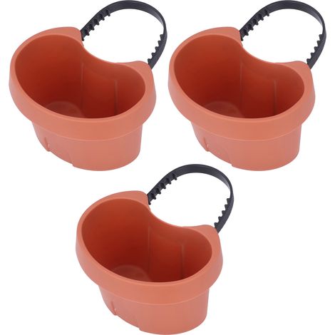 Blumentopf mit verstellbarem Gurt, Kunststoff-Ablaufrohr, Pflanzgefäß für Sukkulenten und Setzlinge für den Balkon (1/5)