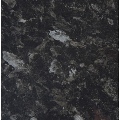 Hudson Reed Furniture Worktop 2000mm Wide x 365 Depth - Black Slate Gloss (Cut to size by Installer)