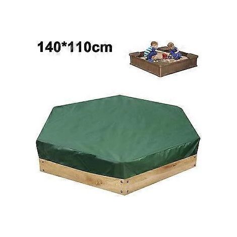 Sandkastenabdeckung mit Kordelzug, wasserdichte, quadratische Schutzhülle (1/5)
