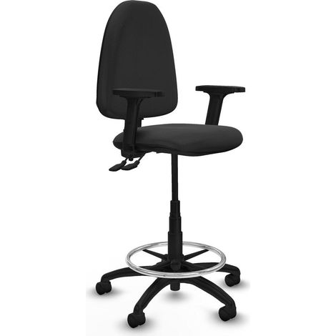 Piqueras y Crespo Silla de Oficina Gris Oscuro Ergonómica