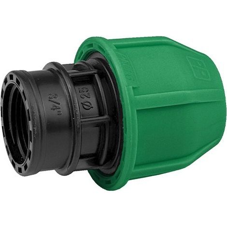 Enlace Rosca Hembra 20mm x 1/2" PN16 en PP