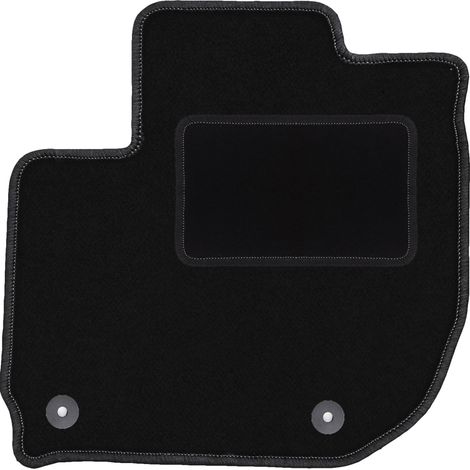 Tapis conducteur noir pour crossover Honda HR-V II (2014-2018)