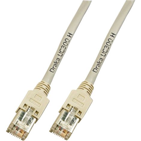 Câble réseau Cat 5e F/UTP 3M gris Draka - [1x RJ45 mâle - 1x RJ45 mâle] - K8452.3 R07390 (1/2)