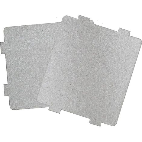 2 pièces de four à micro-ondes pièces de mica accessoires d'accessoires d'isolation thermique super épais, couvercle de guide d'ondes pour Frigidaire 5304464061