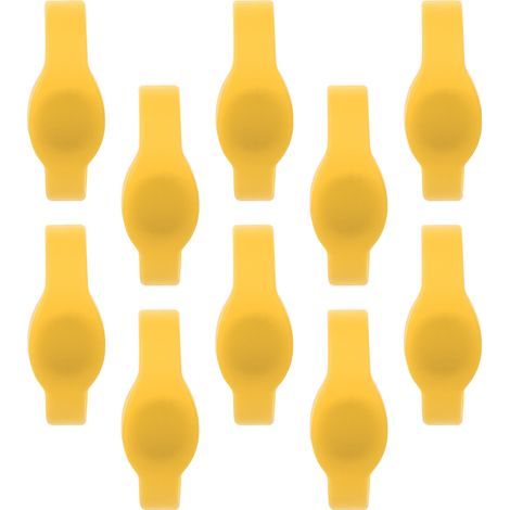 10er-Packung 125-kHz-RFID-Silikonarmbänder, IP68 wasserdicht, Ausweis für Schwimmbad, Sauna, Gelbraum (1/5)