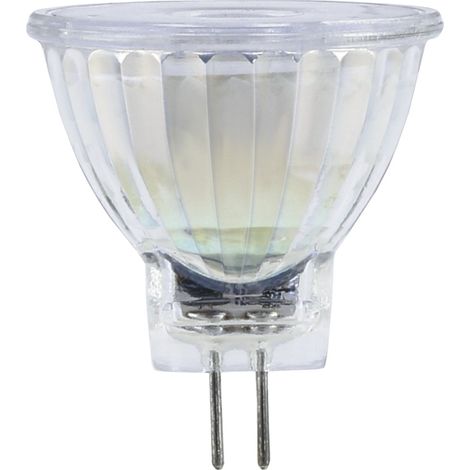LED LAMPE, GU4, 185LM REP. 20W, AMP. R FL. MR11, SCHW. CHD., XAVAX-GLAS (1/5)