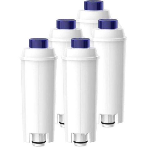 Filtre à eau pour Machine à Café Delonghi Magnifica s, adoucir l’eau, réduire le calcaire - y compris les versions des séries ECAM, Esam, ETAM (5pcs) (1/4)