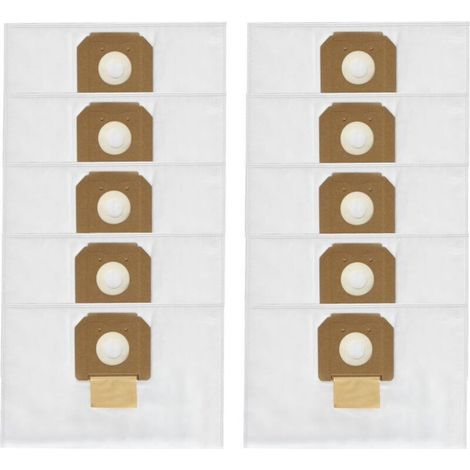VB090F fleece filter dust bag for Bosc-h VAC090A, VAC090AH, VAC090S workshop dust collector, 9 gallons, replacement parts for dust bag and HEPA vacuum cleaner, white - (1/4)