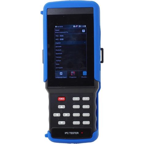 Testeur de vidéosurveillance prenant en charge la caméra IP Testeur de caméra IP 4 pouces IPC9310, moniteur intégré, Support 8MP CVI TVI 5MP AHD CVBS CCTV, outil de Test de câbles UTP Portable(Tester (1/5)
