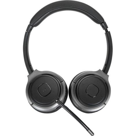 Targus AEH104GL cuffia e auricolare Con cavo e senza cavo A Padiglione Musica e Chiamate USB tipo-C Bluetooth Nero (1/5)