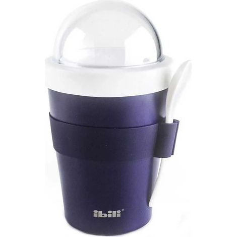 Yogurtiera ibili portayogur portatile doppio scomparto 350 ml (1/2)