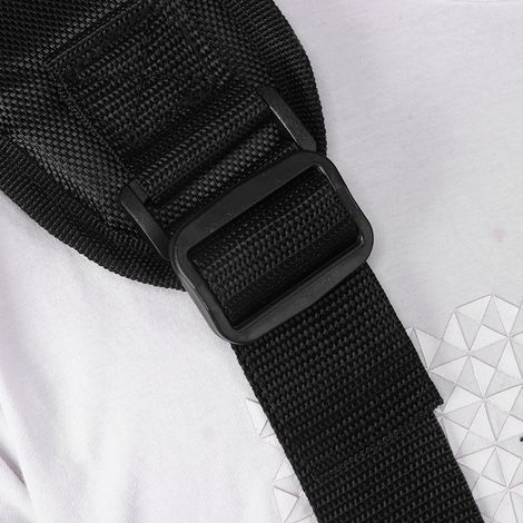 Harnais d'épaule double, panneau de protection pour débroussailleuse, coupe-bordures, ceinture rembourrée (1/5)