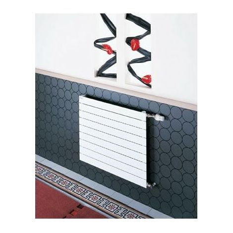 Radiateur chauffage central ACOVA FASSANE Horizontal Simple à ailettes 676W V6LX-044-080 (1/3)