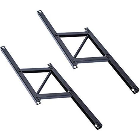 Charnières de Meuble à Ressort, Charnière de Levage de Table de Dessus, Support de Cadre de Bureau Pliable avec Charnières de Montage et Ressort pour Table Basse (1 Paire) (1/5)