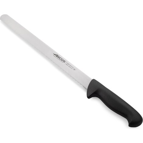 Backmesser Arcos Farbe - Prof 293725 in Edelstahl Nitrum und mango ergonomische schwarze Polypropylenklinge und 30 cm Klinge, Schaukasten (1/5)