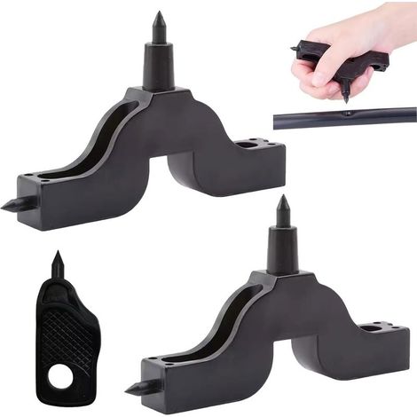 Perforation de Tuyau,Tuyau Trou Perforateur,3mm/4mm Outil de Forage de Trou de Tuyau,Outil de Perçage de Trou de Tuyau D'irrigation Goutte à Goutte,Convient aux tuyaux d'irrigation du jardin