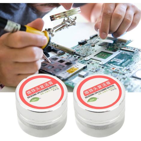 Packung mit 2 Dosen à 8 g Lötspitzen-Regeneratorpaste (1/5)