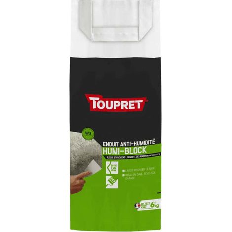Enduit zur Feuchtigkeitsbehandlung Block Pulver 6 kg – Toupret