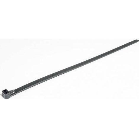 HellermannTyton 131-22510 REL250-PA66-BK Fascetta per cavi 250 mm 7.60 mm Nero riutilizzabili, con chiusura a leva 100