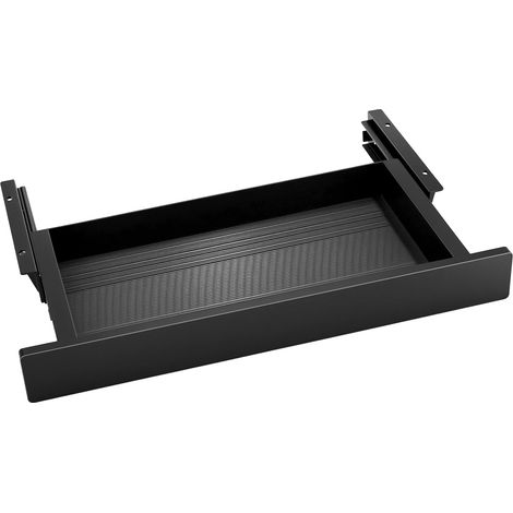 Tiroir Coulissant sous Bureau 518 x 230 x 62 mm Noir - Caisson de Rangement, Design Minimaliste (1/5)