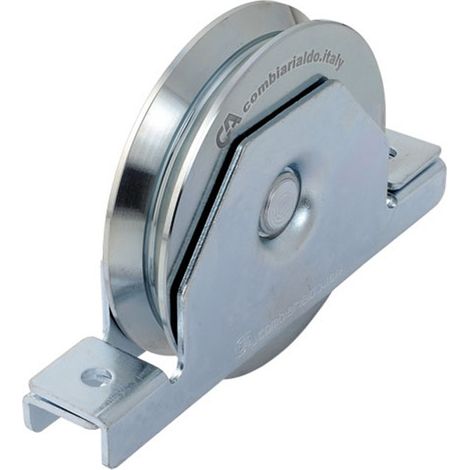 Metalideal Galet support intérieur gorge Y - Diamètre 70 mm