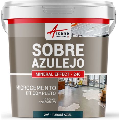 Microcemento sobre azulejos