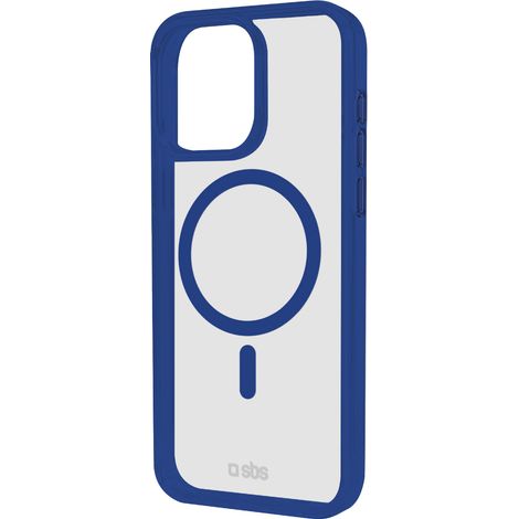 SBS Handyhülle iPhone 16 Pro Max Blau MagSafe - Transparent (1/3)