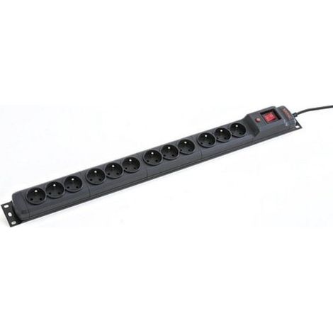 ARMAC+SURGE+PROTECTION+MULTI+12M%2F16A+RACK+19%27%27+%2812+OUTLETS%29+1.5M+BLACK M12/16/15/CZ