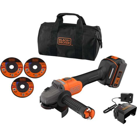 BLACK&DECKER 5596X224 - Amoladora a batería BLACK&DECKER BCG6L8F1S-QW (1/2)