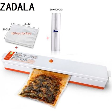 Machine d'emballage sous vide - Food Saver - 220V - 1 rouleau de sac inclus - Conservation prolongée (1/4)