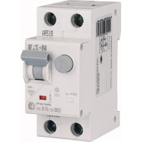 Fehlerstromschutzschalter 2P 13A B 0,03A Typ AC xPole Home HNB-B13/1N/003 195120