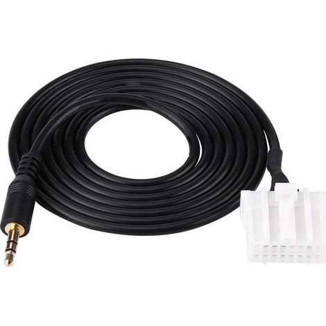 Adaptateur De Câble Audio Auxiliaire De Voiture, Interface CD Jack 3,5 Mm Pour 2 3 5 6 M3 M6 MX5 RX8 2006-2013 (1/5)
