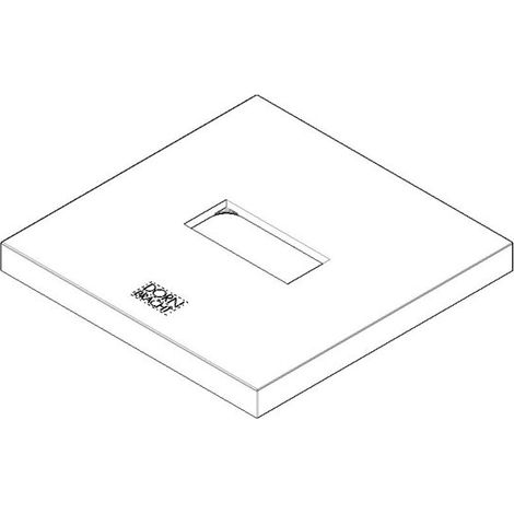 Dornbracht 092778022-00 Rosace pour bec de lavabo Pièce de rechange