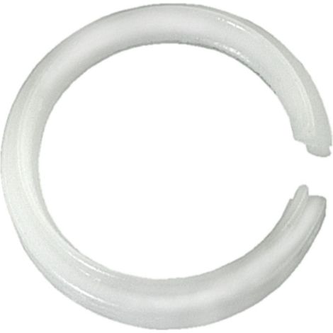 ANELLO PER CANNA DI USCITA RUBINETTO Ø19MM - IN POLIETILENE COLORE BIANCO