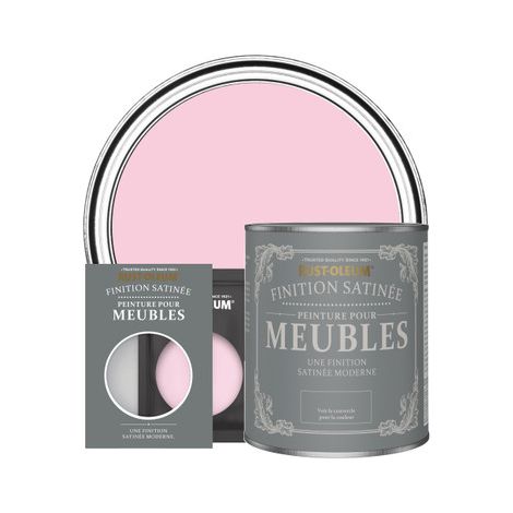 Peinture pour Meubles Finition Satinée - Bonbon (1/3)