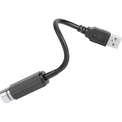 Lumière Ambiante Voiture - Projecteur Ciel Étoilé Réglable - USB 5V - Pour Intérieur Auto Moto - 1 Pièce (1/5)