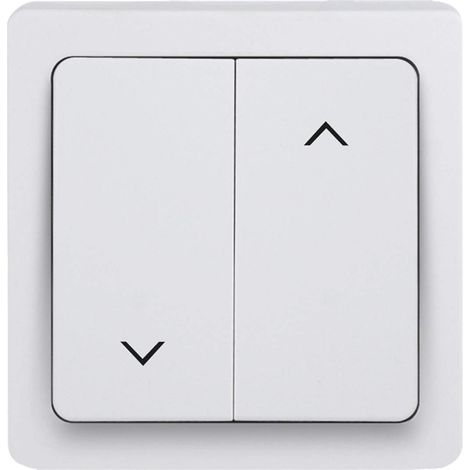 Interruttore per tapparelle in superficie 10A 250V, serie BLOK (1/4)