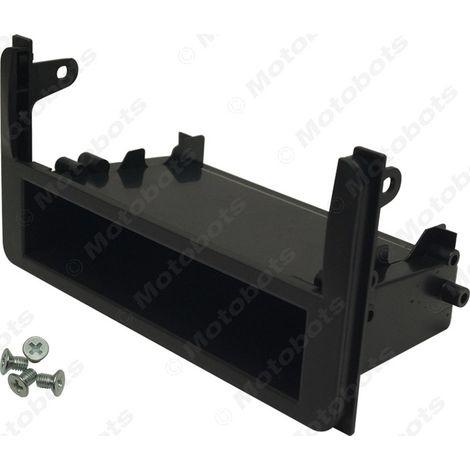 Suitable for Toyota car audio upgrades: Single-unit CD player front panel with storage box bracket and integrated storage box. (1/4)