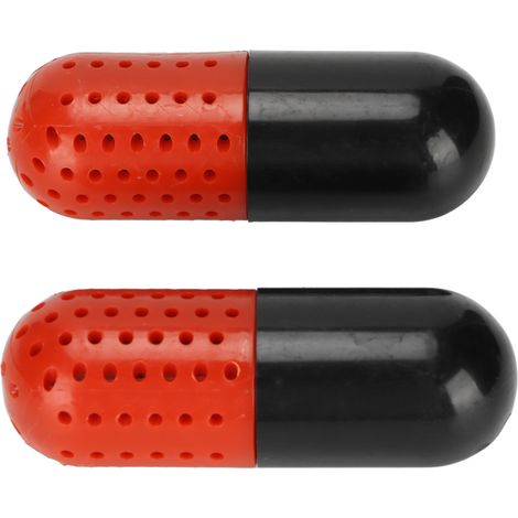 Lot de 2 capsules déodorantes pour chaussures, baskets, absorbeur d'odeurs activé, désodorisant pour chaussures de sport, sacs de gym et placards (1/5)