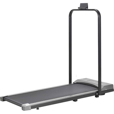 Tapis de course pliable avec moniteur LCD – Vitesse 1-8 km/h – Moteur 0,65-1,5 CV – Charge max 100 kg – Transport facile – Keboo (1/5)