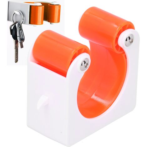 Originale Fahrradbefestigungsschnalle, Fahrradzubehör für den Outdoor- und Heimgebrauch, orange, 8 x 8 x 4 cm (1/5)