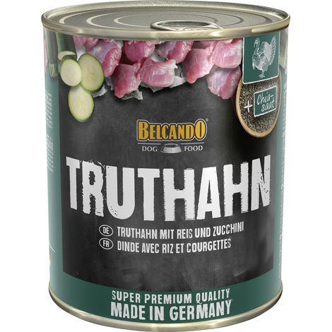 Belcando Truthahn mit Reis 800 g Adult Nassfutter