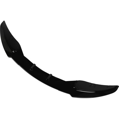 Lot de 3 Spoiler Lèvre de Pare-Choc Avant pour BMW Série 1 E81 E82 E87 E88 LCI Édition Standard 2008-2011, Noir Brillant, Kit Diffuseur Auto (1/5)