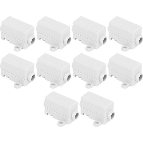 10 Pièces Connecteur de Câble Électrique 60A 400V, Jonction pour Câblage Luminaire, Raccord Rapide Fils (1/5)